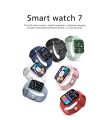 Watch 7 Pro  Akıllı Saat Sevgili Kombini Türkçe Menü İos ve Android Uyumlu
