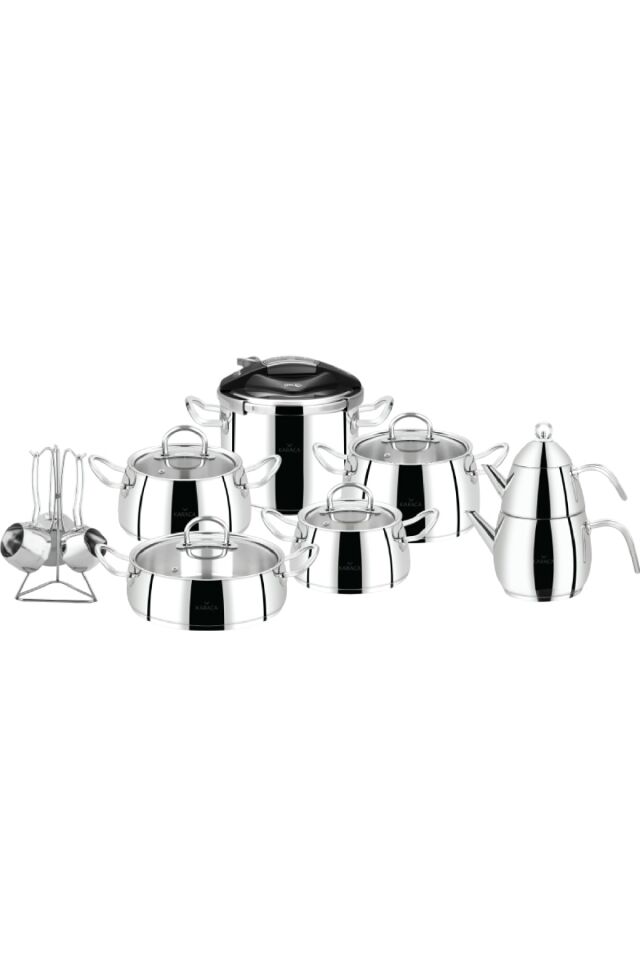 Karaca Home Yeni Zeyna 17 Pieces Steel Dowery Set