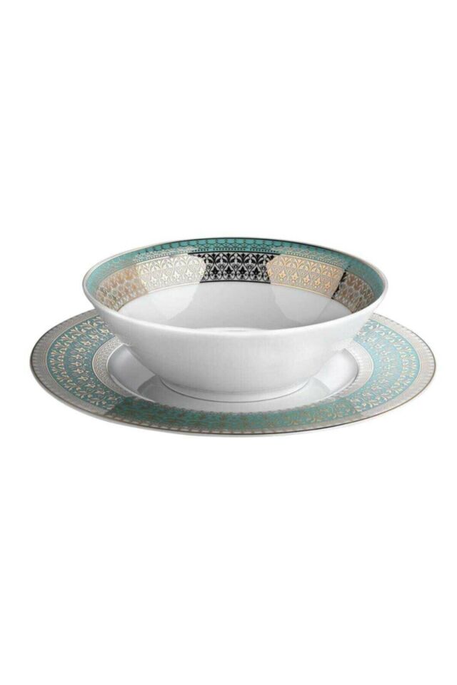 Kütahya Porcelain Leonberg 97 Pieces 7798 Dinnerware Set