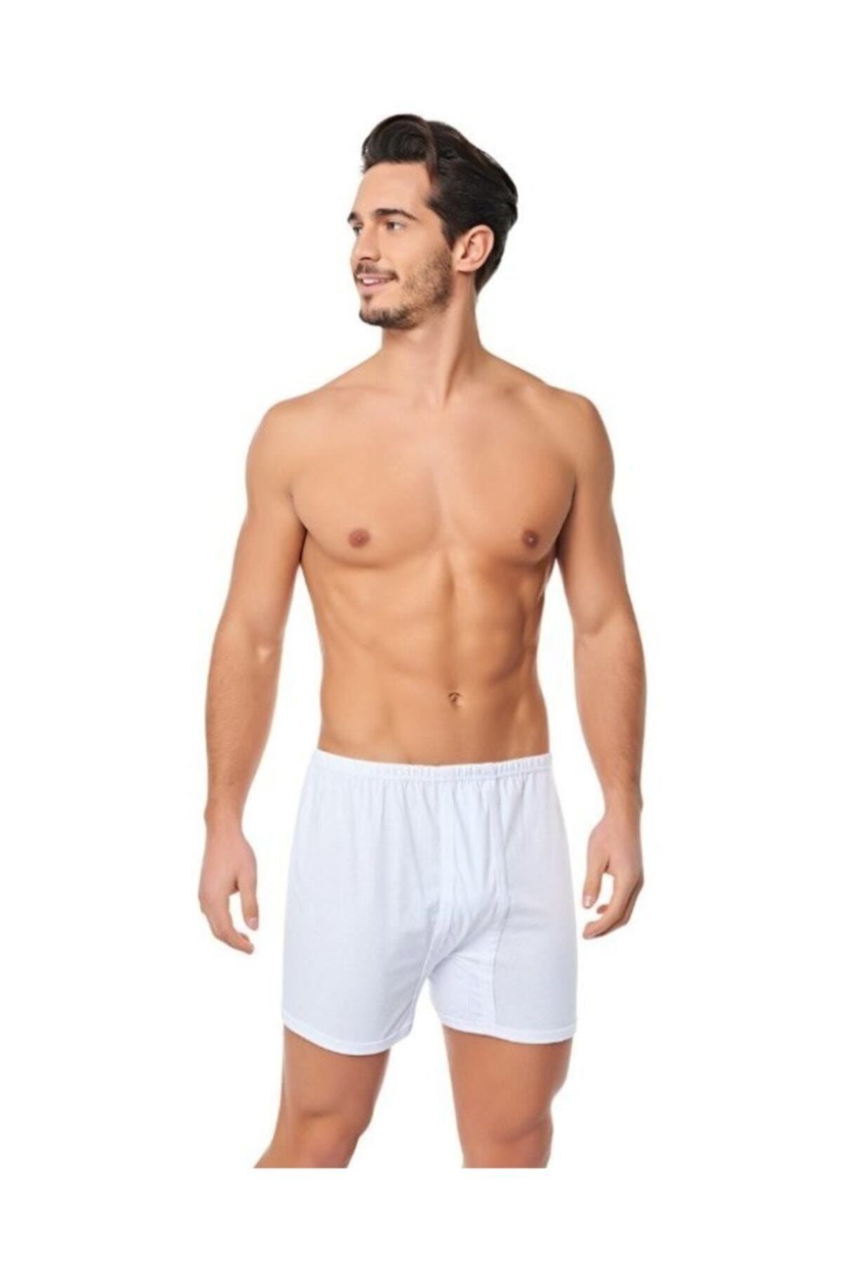 Men's White Long Pants 6 Pieces