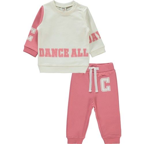 Baby Girl Suit 6-18 Months Coral