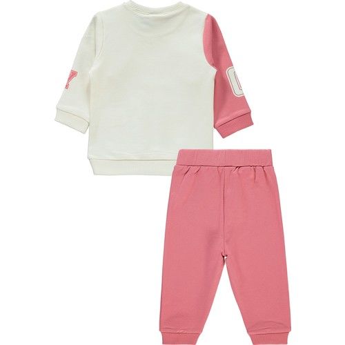 Baby Girl Suit 6-18 Months Coral