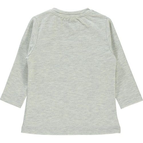 Kız Bebek Sweatshirt 6-18 Ay Ekru