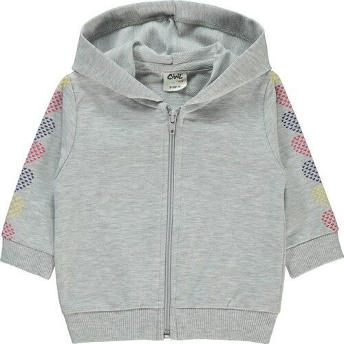 Baby Girl Hooded Cardigan 6-18 Months Carmelange