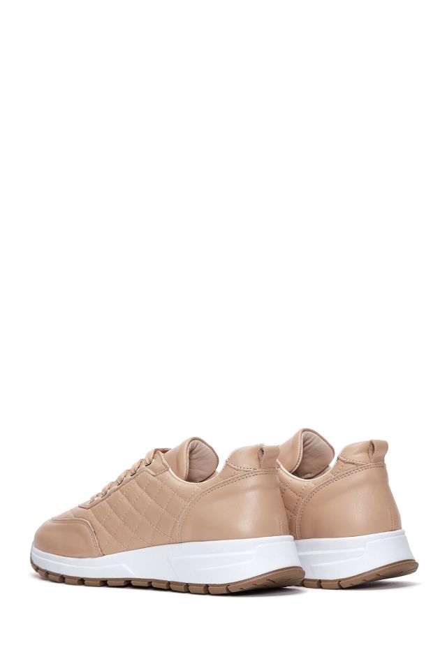 Women's Leather Quilted Sneaker