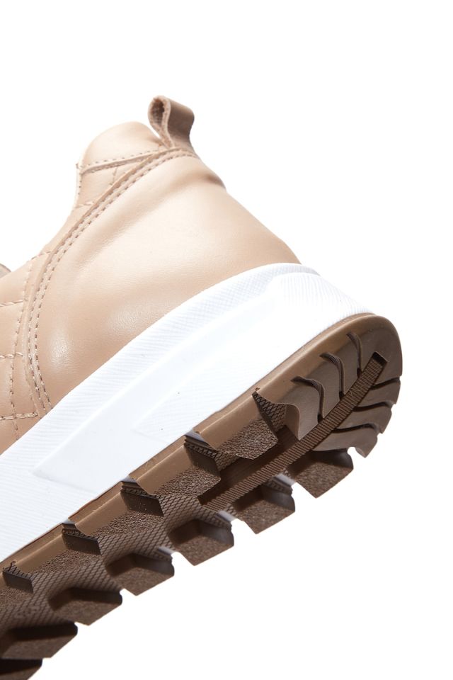 Women's Leather Quilted Sneaker