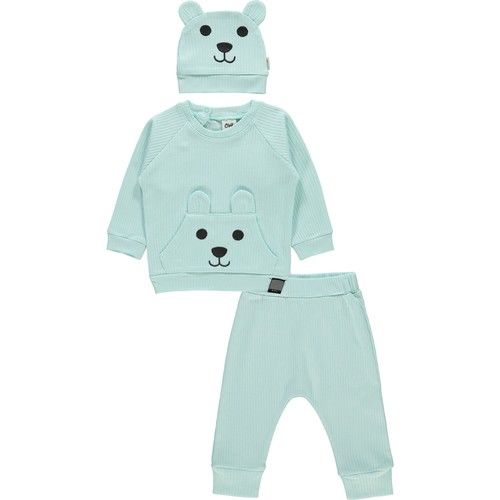 Baby Girl Suit 6-18 Months Water Green