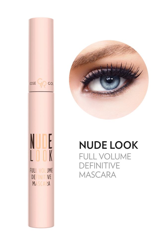 Siyah Maskara - Nude Look Full Volume Definitive Mascara