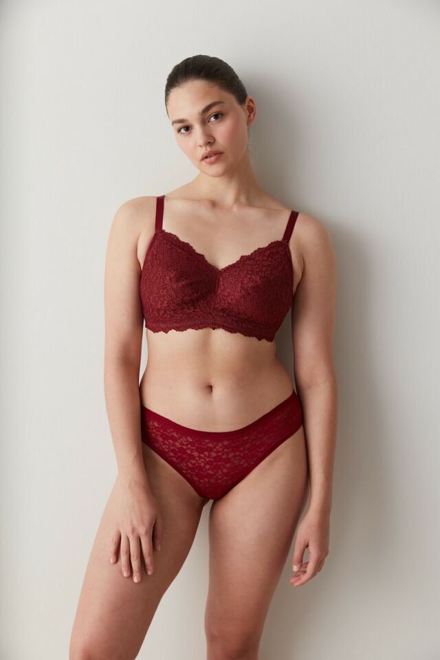 Bordo Power Beauty Form Perfect Colors Balensiz Sütyen