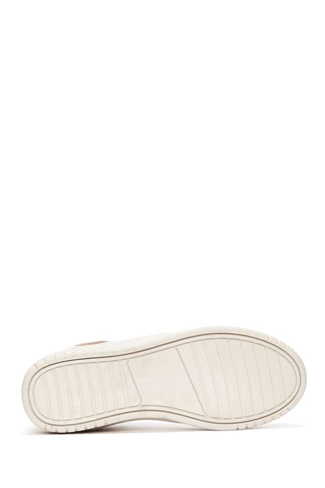Women's Suede Detailed Leather Sneaker