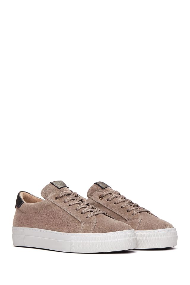 Women's Leather Suede Sneaker