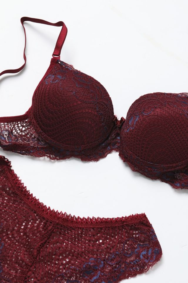 Lotus Half Padded Bra Set