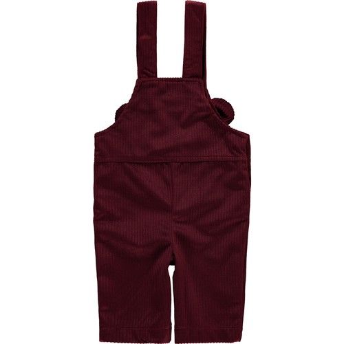 Baby Girl Salopette 6-18 Months Claret Red