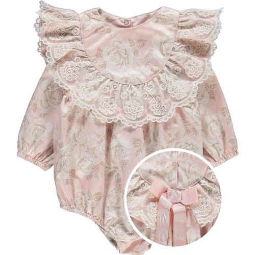 Baby Girl Dress 9-18 Months Salmon