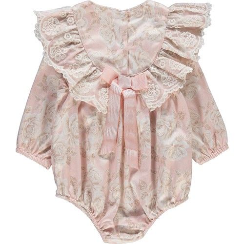 Baby Girl Dress 9-18 Months Salmon