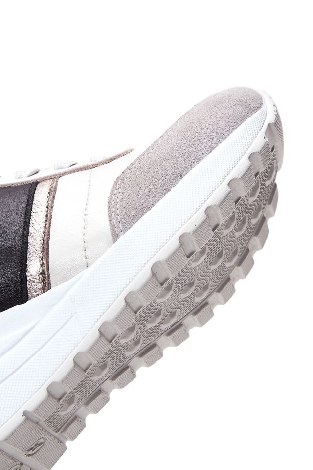 Kadın Deri Yüksek Taban Sneaker
