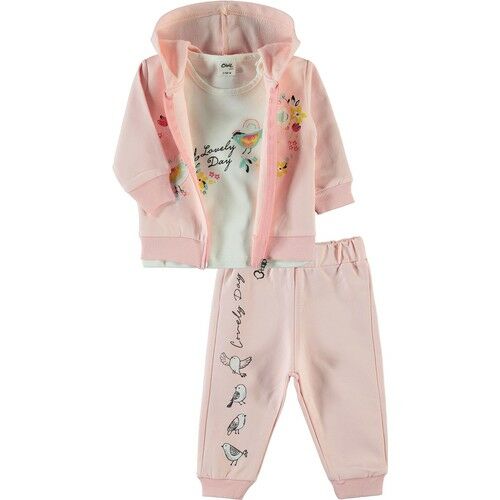 Baby Girl Triple Set Pink
