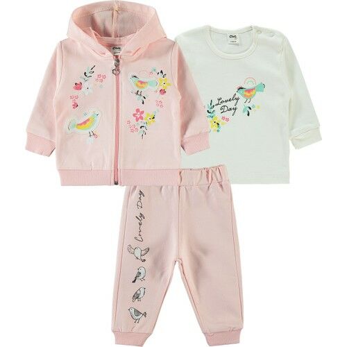 Baby Girl Triple Set Pink