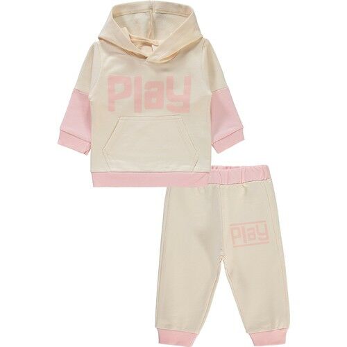 Baby Girl Set - Open Salmon