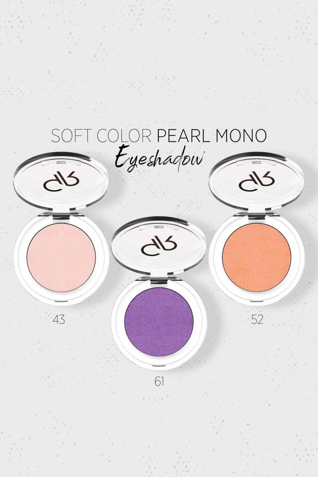 Sedefli Göz Farı - Soft Color Pearl Mono Eyeshadow No: 61