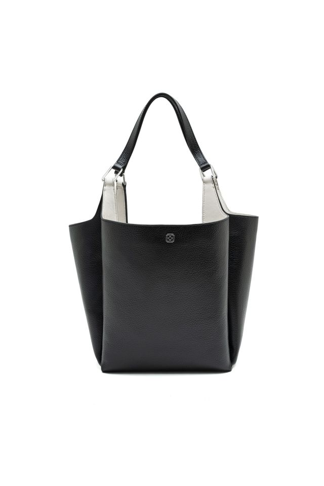 Zinnia Black Women's Leather Shoulder Bag