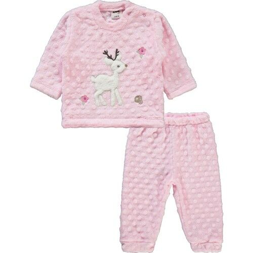 Kız Bebek Takım 3-9 Ay Pembe