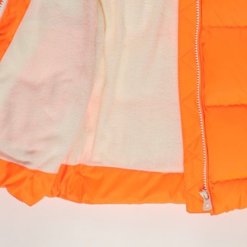 Girl Neon Quilted Coat