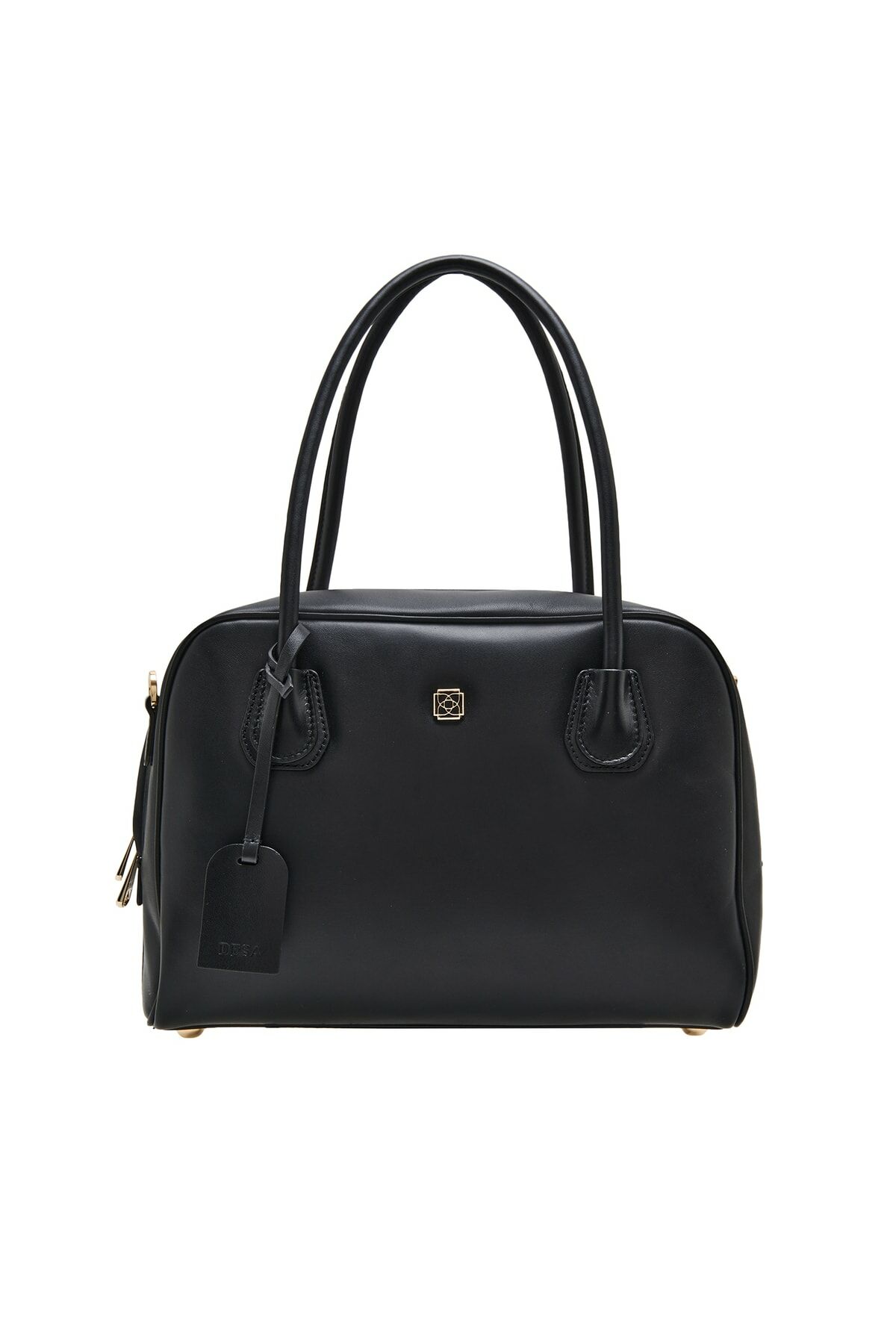 Manly Black Women's Leather Shoulder Bag