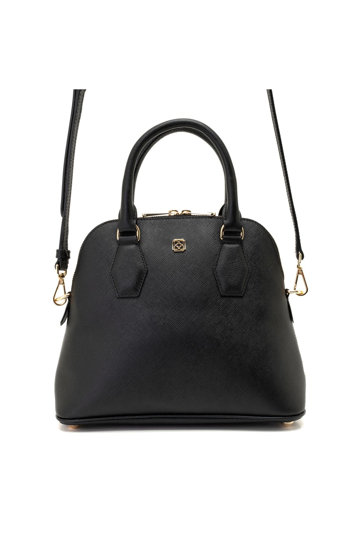 Darell Black Women's Leather Handbag