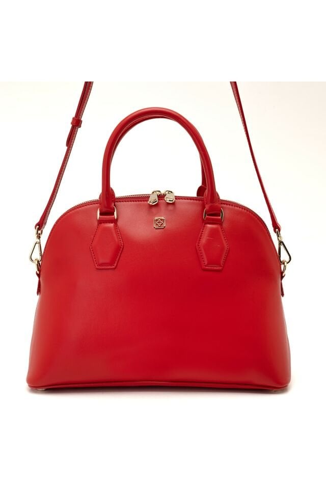 Darell Red Women's Leather Handbag
