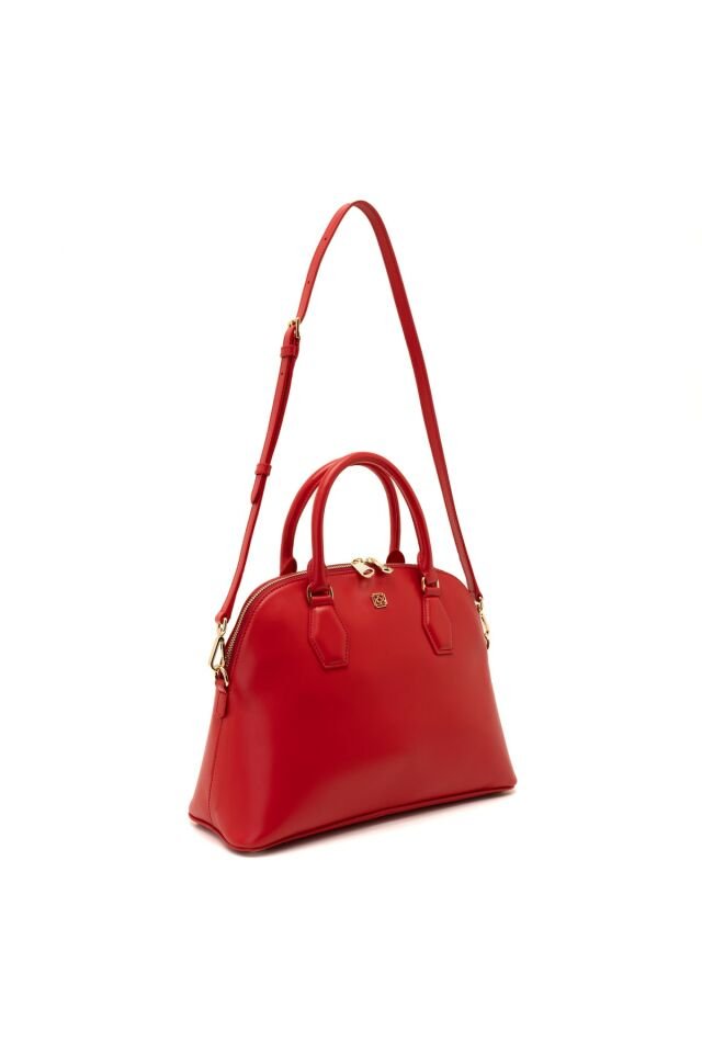 Darell Red Women's Leather Handbag