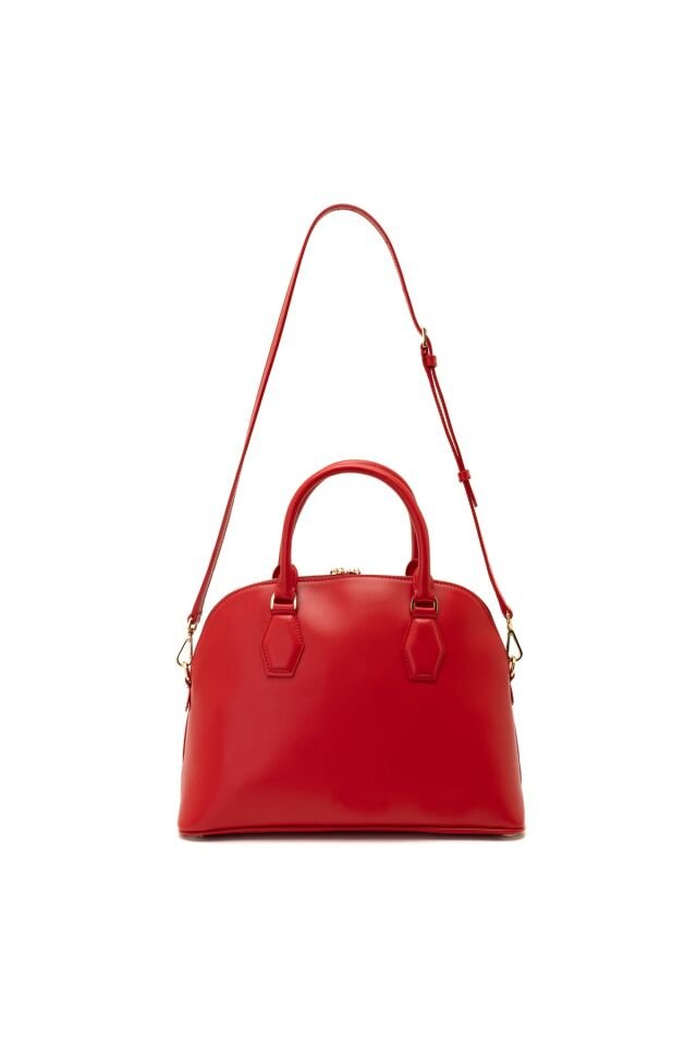 Darell Red Women's Leather Handbag