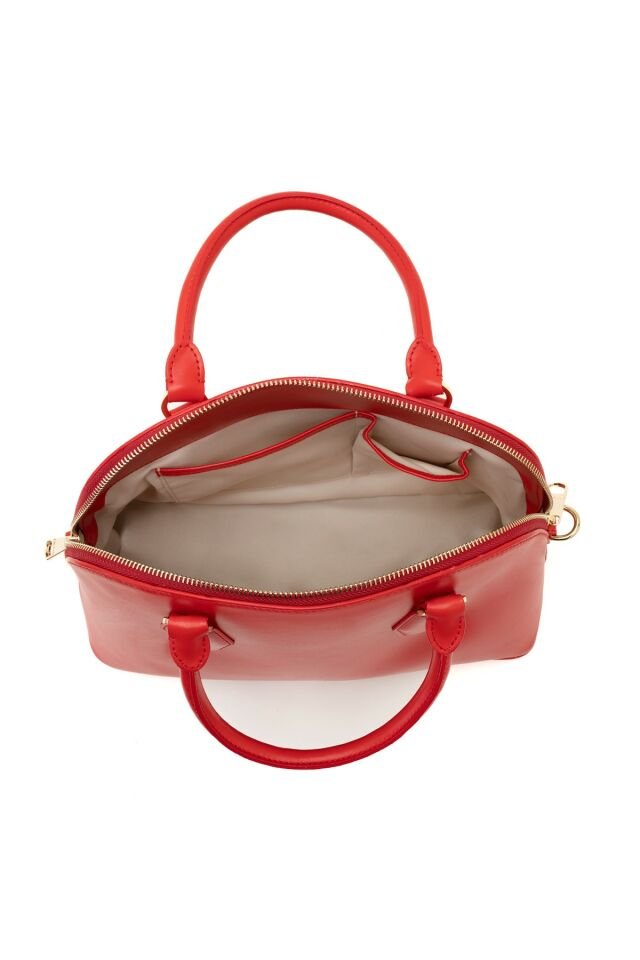 Darell Red Women's Leather Handbag