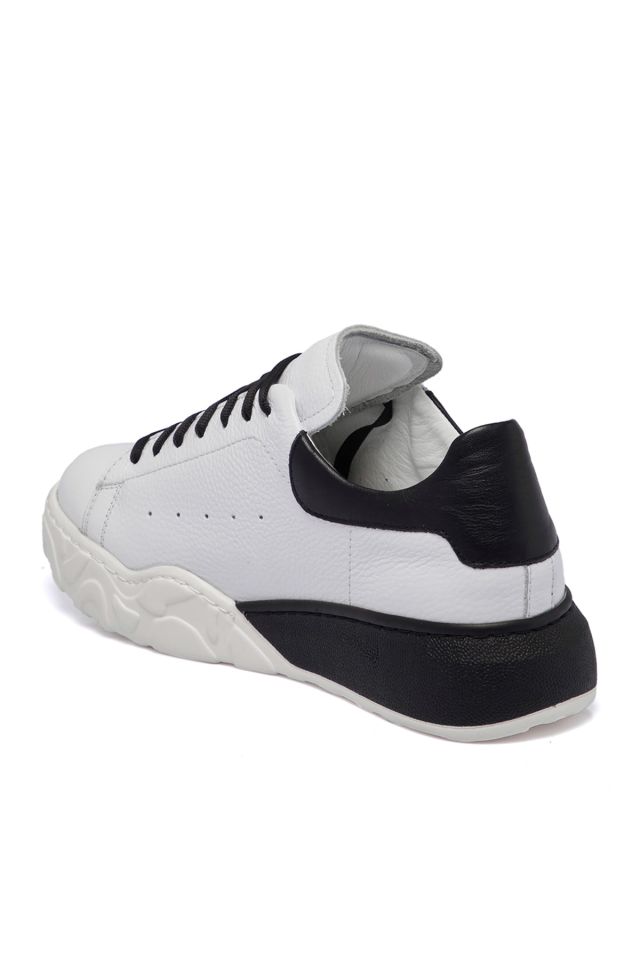 White Leather Women's Shoes