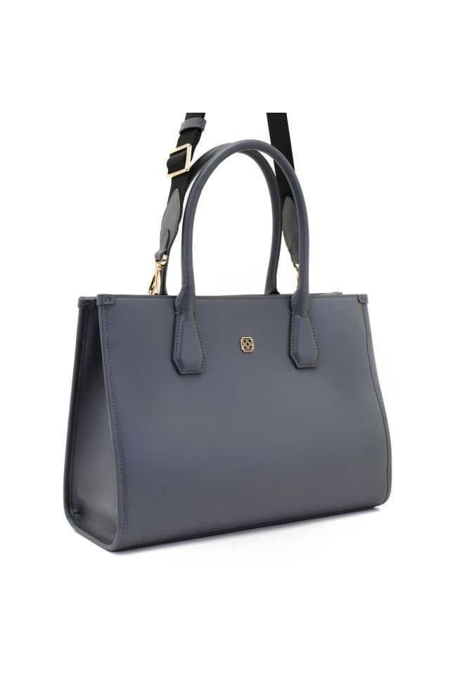 Anthracite Women's Leather Handbag