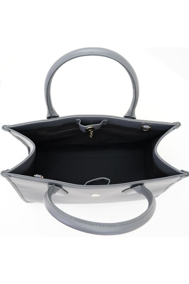 Anthracite Women's Leather Handbag