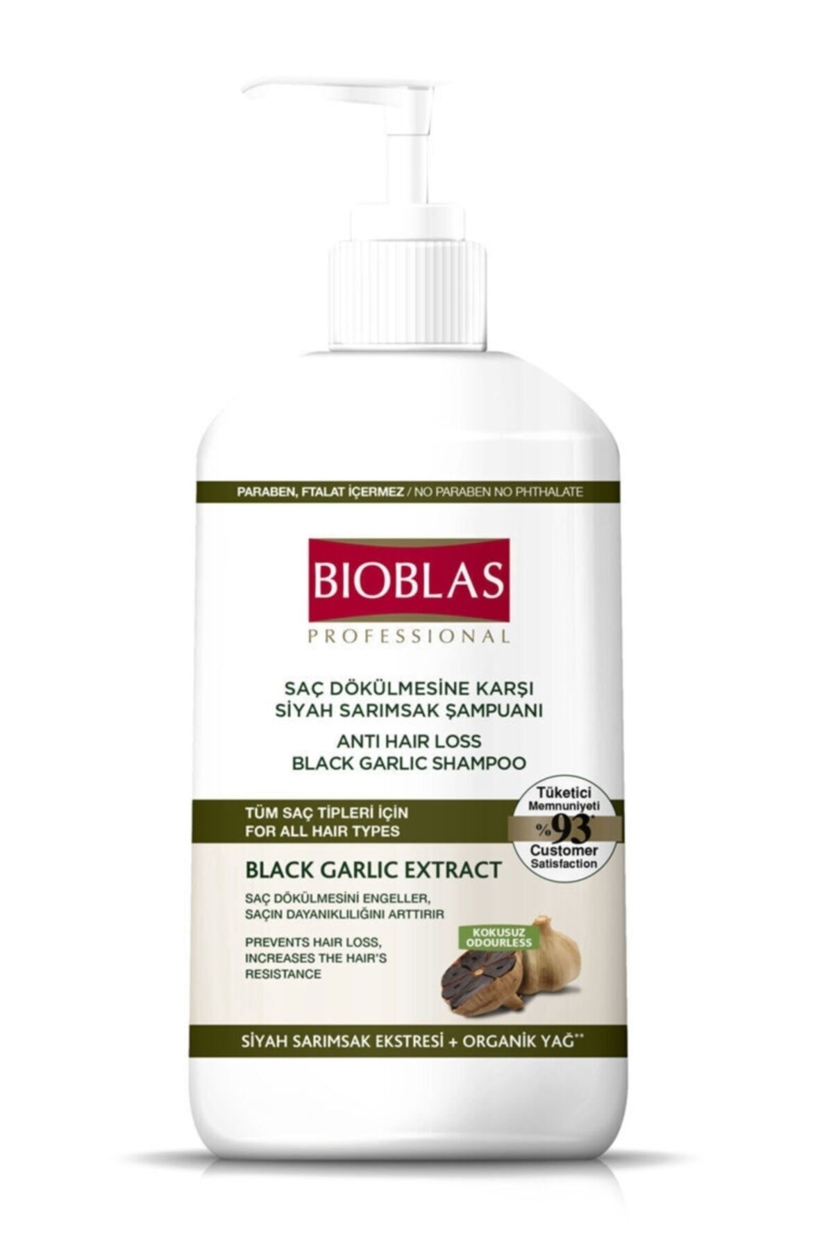 Black Garlic Shampoo 1000 Ml Anti-Hair Loss Intensive Formula