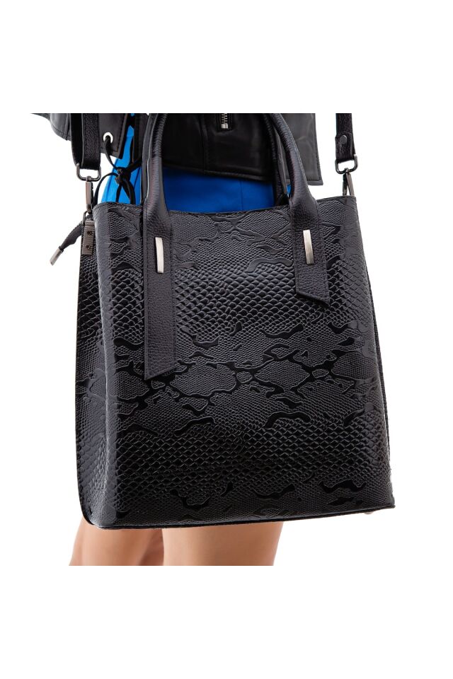 Women's Leather Shoulder Bag 898 586 Bn Canta Sk 22/23