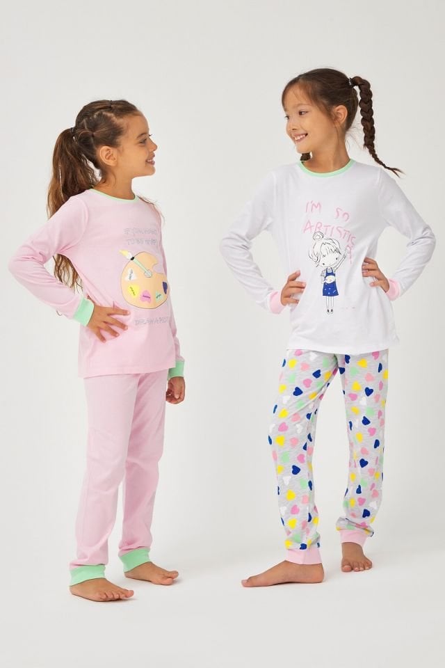 Girls' Artist 2 Pajamas Set