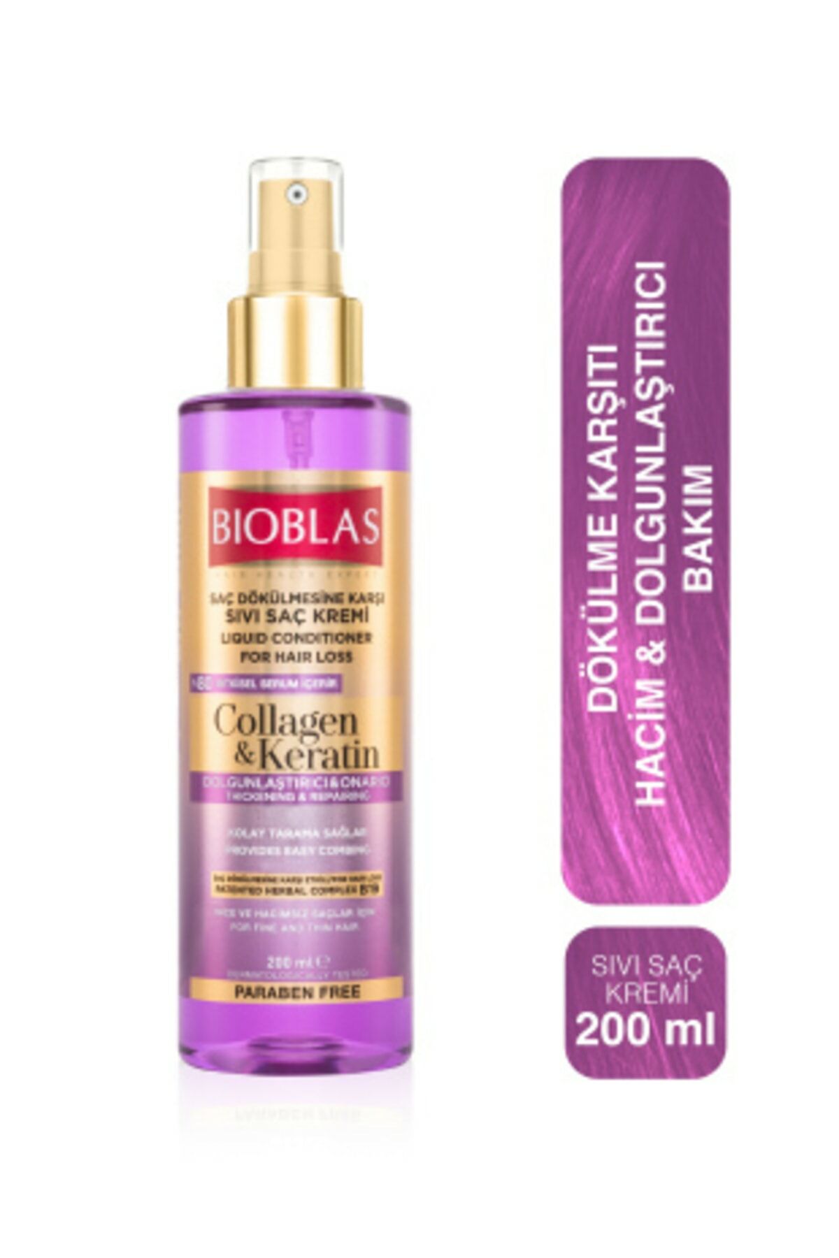 Liquid Conditioner Collagen+Keratin 200ml