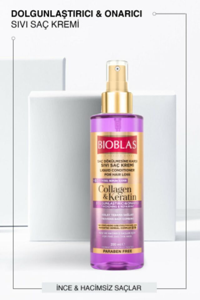 Liquid Conditioner Collagen+Keratin 200ml