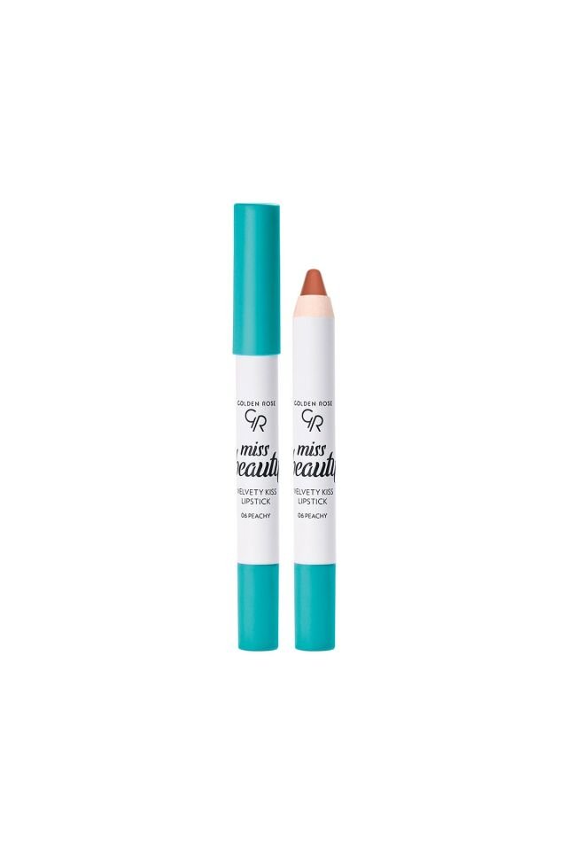 Gr Miss Beauty Velvety Kiss Lips. No:06 Peachy
