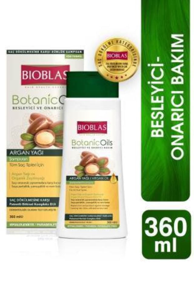 Botanic Oils Argan Oil Shampoo 360 ml + 150ml
