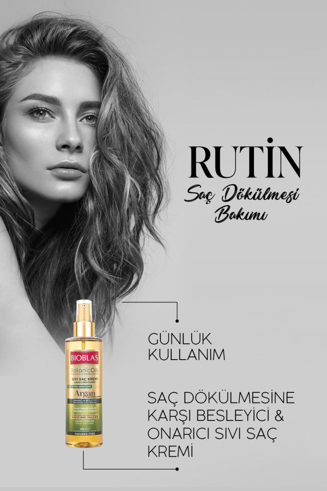 Botanıc Oils Argan Yağlı Sıvı Saç Kremi Sprey 200 Ml