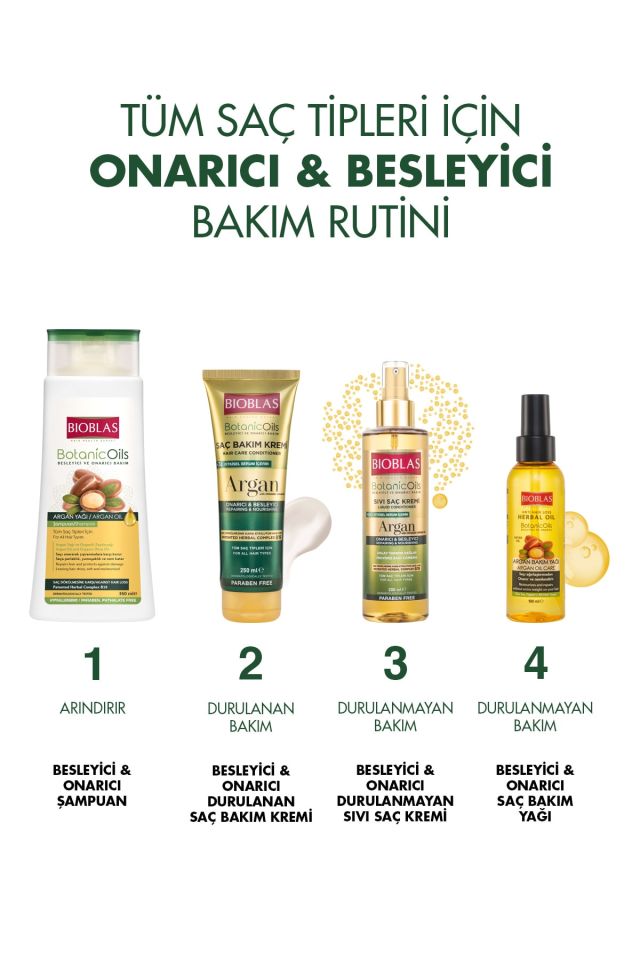 Botanıc Oils Argan Yağlı Sıvı Saç Kremi Sprey 200 Ml