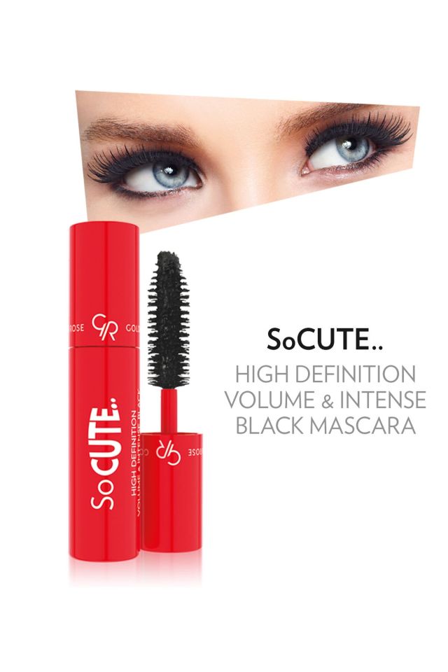 Siyah Maskara - So Cute High Definition Volume & Intense Mascara Black 2.5 ml