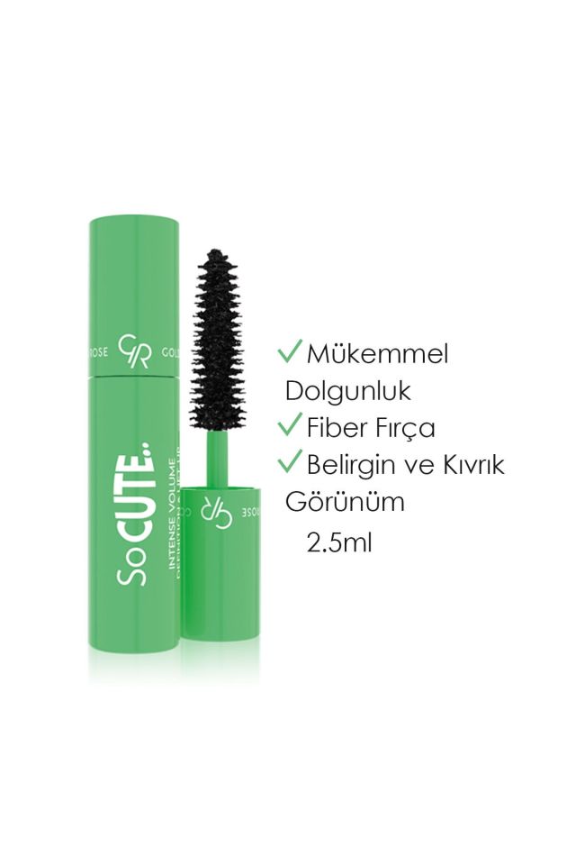 Siyah Maskara - So Cute Intense Volume Definition & Lift Up Mascara 2.5 ml