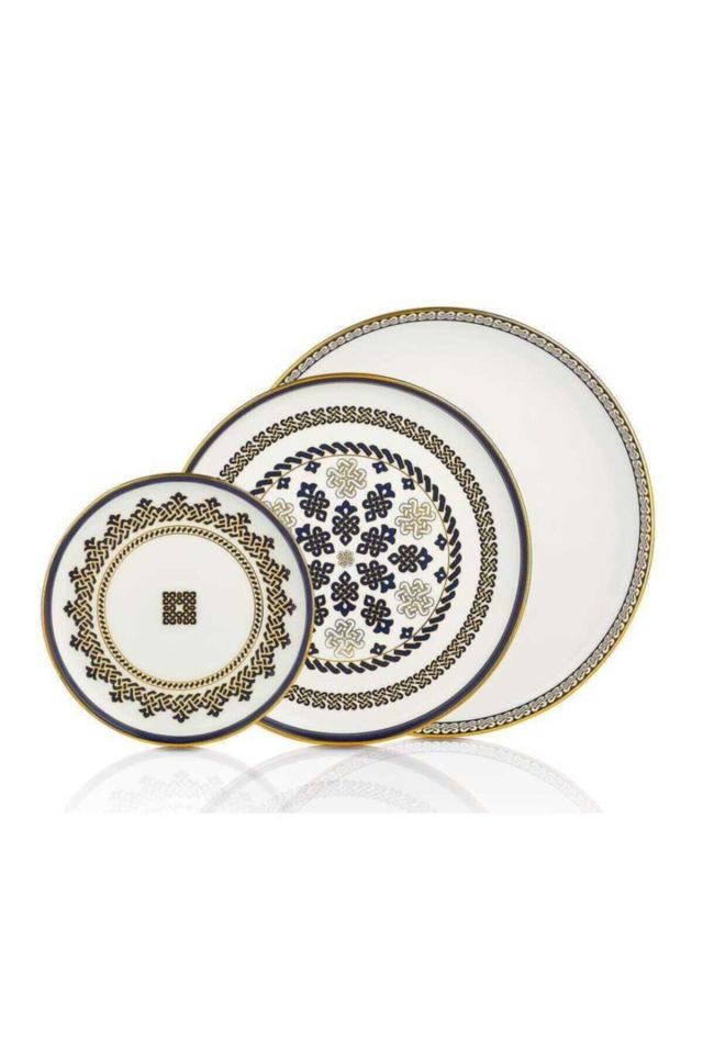 Aşiyan Collection 91 Pieces Round Dinner Set