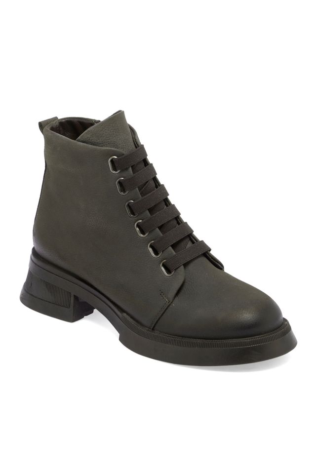 Khaki Women's Boots