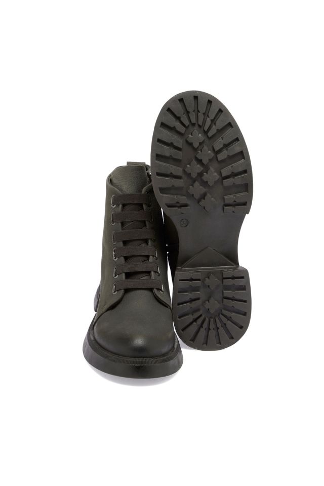 Khaki Women's Boots